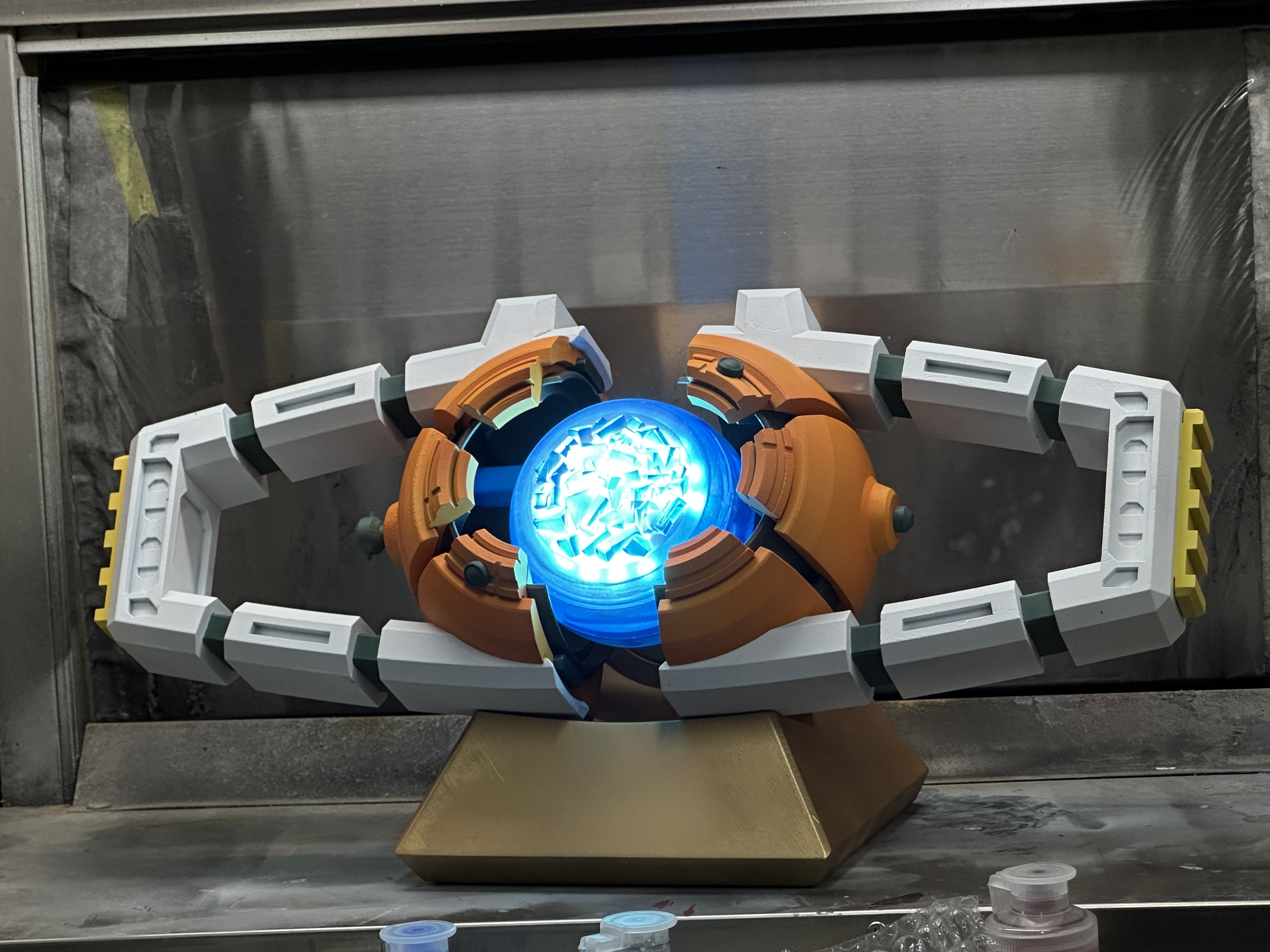 二代领导模块发光成品展示